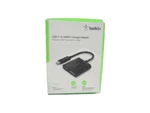 Belkin Usb-c To Hdmi Adapter + Charge AVC002BTBK 4K 60W Macbook Pro. Fixed Price $9.99.