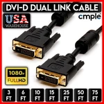 Cable Dual Link Digital Dvi-d Cord Projector Hdtv Monitor Lot. Fixed Price $43.49.
