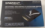 Sabrent Video Graphics & Audio 1080P Hdmi/dvi Usb Adapter Multiple Monitors. Fixed Price $50.00.