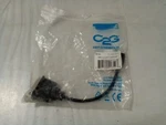 ING-C2G 8IN To Adapter Converter Dongle M/f Black Dvi-d/hdmi. Fixed Price $22.99.