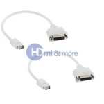 2X Mini Dvi Monitor Adapter Video Cable 4 Apple Macbook Imac. Fixed Price $16.99.