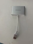 Insignia NS-PU32H4A Multi-monitor Usb Dual Hdmi Adapter White. Fixed Price $39.00.
