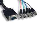 Kentek 6FT Vga HD15 5BNC Video Cable 28AWG Cctv Pc Monitor Projector Dipslay. Fixed Price $20.32.