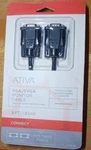 Ativa Vga/svga Monitor Cable 6FT HDB15 Male Plugs High Resolution. Fixed Price $8.77.