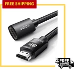 Ugreen 8K 10K Hdmi To Female Extension Cable 2.1 Ultra High Speed Cord. Fixed Price $28.19.