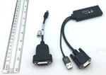 Startech Lot Of Vga-hdmi Converter W Usb VGA2HDU Mini Displayport-dvi MDP2DVIS. Fixed Price $38.00.