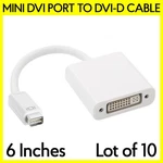 10PCS Mini Dvi Adapter Monitor Cable Connector Converter For Macbook Imac. Fixed Price $63.49.