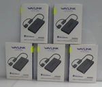 Wavlink WL-UG7602HC USB3.0 To Hdmi Dual Display Adapter 5 Pack. Fixed Price $99.99.