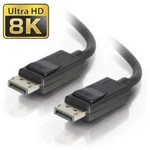New C2G 6FT Cable With Latches 8K Uhd M/m 4K Male Dport. Fixed Price $16.97.