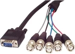 New Startech 6FT Coax HD15 Monitor Cable M/m - VGABNC5 Black. Fixed Price $14.99.