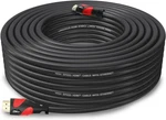 Postta 50FT Hdmi 2.0 Cable Red 4K 2160P 60HZ Arc & Ethernet Ultra High. Fixed Price $8.00.