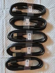 Lot Of 5 Dell 6FT Black Displayport Male Video Cable KTJ8Y. Fixed Price $25.00.