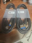 Lot Of Genuine Dell Usb 3.0 Superspeed A/b Upstream Cable 6FT 5KL2E23501 A4-15. Fixed Price $9.99.