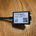 Startech.com Adapter Displayport To Video Converter DP2VGA2. Fixed Price $8.00.