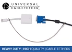 Cabletether.com Universal 10 Pack - Custom Length, Adjustable. Fixed Price $19.95.