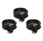 3-PACK- 30FT Svga M/m 15 Pin Cable Tv Video Projector Pc Monitor Hd Display Cord. Fixed Price $41.19.