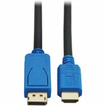 Tripplite P5820108K6 10FT Displayport 1.4A To Hdmi Active Cable. Fixed Price $55.29.