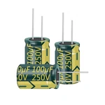 10PCS 250V 100UF Capacitor 16X25MM(0.63X0.98IN) High Frequency Aluminum Elect.... Fixed Price $17.09.