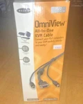 Belkin Pro Series Plus 10' Omniview All-in-one Vga PS/2 Kvm Cables Open Box. Fixed Price $19.99.