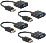 Displayport To Vga Adapter Converter Female Gold Plated 4 Pcs. Fixed Price $22.98.
