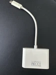 Monoprice Usb-c To Dvi And Dual Port Adapter. Fixed Price $25.00.
