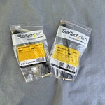 2- Startech.com 8IN Hdmi To Dvi-d Video Cable Adapter Female. Fixed Price $10.49.