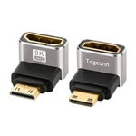 Togconn 90 Degree Mini Hdmi Adapter 2 Pack Up And Down Right Angle. Fixed Price $8.95.