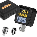 1/2 Drive Digital Torque Adapter, 12.54-250.8FT.LB/17-340NM, Black. Fixed Price $63.89.