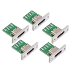 Nfhk Diy Oem 5PCS/SET Type Female Socket Connector Panel Mount With Pc.... Fixed Price $15.67.