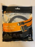 Alphaline 6FT Hdmi To Dvi Video Cable 24K Gold-plated For Superior Signal. Fixed Price $9.99.