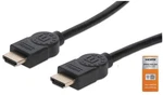 Manhattan 355353 Hdmi Cable With Ethernet 4K 60HZ (premium High Speed), 3M,. Fixed Price $56.99.