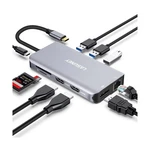 Lasuney Triple Display 10 In Usb Type C Hub With To 2 Hdmi, D... Fast Usa Ship. Fixed Price $54.61.