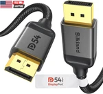 54GBPS Displayport Cable 2.1 Vesa Certified Dp 16K 30HZ, 8K 120HZ,. Fixed Price $15.59.