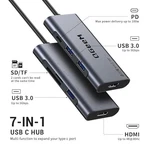 Qgeem Hub 4K To Hdmi Adapter 7 In Usb-c Dongle With 100W Pd. Fixed Price $26.97.