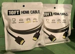 Lot Of (2) Gems 10FT Hdmi Cables With 4K Support Brand New In Sealed Packages. Fixed Price $11.50.