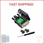Yiovvom DB9 Breakout Connector, Male Pin RS232 Connectors, Solderless D-sub. Fixed Price $13.02.