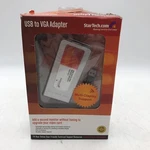 Startech USB2VGA2 2.0 To Display Adapter Open Box. Fixed Price $9.80.