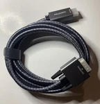 Uantin Hdmi To Vga Cable, Uni-directional (source) (display) Braided. Fixed Price $15.00.
