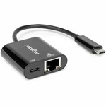 Rocstor Y10A340B1 Usb-c Gigabit Ethernet Adapter 100W Pd. Fixed Price $40.53.