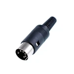 5PCS Pin Din Male Plug Connectors With Black Plastic Handle Reliable Audio. Fixed Price $14.43.