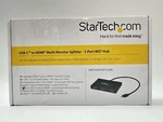 Startech.com Port Usb Multi Monitor Adapter Type-c 3X Hdmi Mst Hub. Fixed Price $43.54.