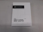 Monoprice 43525 Supports Two 4K 60HZ Hdmi Displays Thunderbolt And Displayport. Fixed Price $22.99.