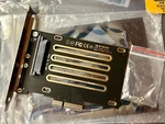 New Nfhk U.3 Nvme 2.5" Pcie 4.0 X4 Full Height Adapter Card, SFF-8639, GEN4. Fixed Price $11.99.