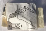 Dell Dvi To Vga Adapter 7P365 A00 Dp/n 0J8461 Sealed Original Bag. Fixed Price $10.95.