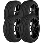 (qty 4) 215/45R17 Nexen N'priz AH8 87H Sl Black Wall Tires. Fixed Price $506.96.