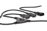 Digitus Assmann 440400/017/ Splitter Cable Iec C14 Male To 2 X C13 Socket. Fixed Price $23.92.