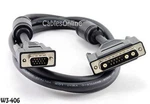 Ft. 13W3 (sunmicro) Male Svga (HD15) Monitor Cable W/ Ferrite W3-406. Fixed Price $15.99.