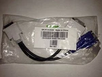 Lot Of 50, New, Dell X2026 Dvi-i Splitter Cable Male Dvi-d Dual Link. Fixed Price $129.99.