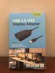 J5CREATE Usb 2.0 To Vga Display Adapter JUA170. Fixed Price $20.00.