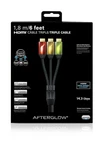 Hdmi Afterglow PL-9023ROLEU Triple Cable 1.80 Multi-coloured 6FT. Fixed Price $34.41.